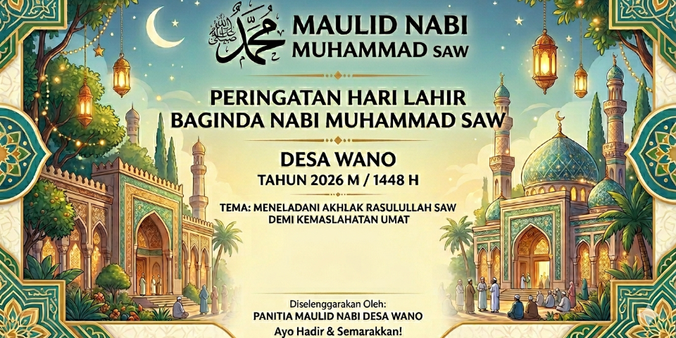 PHBI Maulid Nabi Muhammad SAW